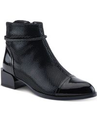AZURA BY SPRING STEP - Shelbi Cap Toe Bootie - Lyst