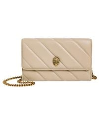 Kurt Geiger - Soho Quilted Leather Wallet On A Chain - Lyst