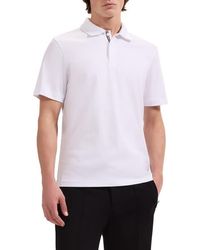 Bugatchi - Three Button Performance Polo - Lyst