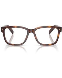 Prada - 53Mm Rectangular Optical Glasses - Lyst