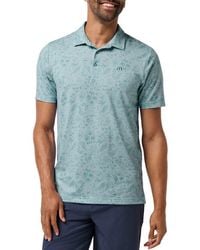 Travis Mathew - Featherweight Paradise Floral Polo - Lyst