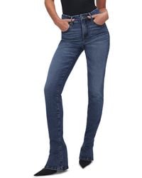 GOOD AMERICAN - Good Legs Crop Micro Bootcut Jeans - Lyst