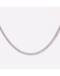 Little Sky Stone - Flat Curb Chain Necklace - Lyst