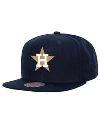 Mitchell & Ness - Houston Astros Cooperstown Collection Basic Flip Snapback Hat - Lyst