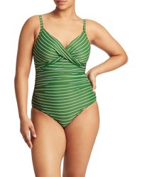 Sea Level - Twist Front Dd- & E-cup Multifit One-piece Swimsuit - Lyst