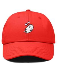 Alix - Heartly Ghost Embroidered Cap - Lyst