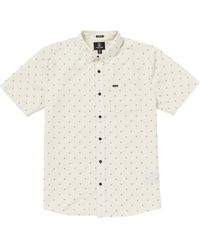 Volcom - Stone Marcos Short Sleeve Button-up Shirt - Lyst