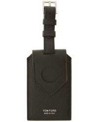 Tom Ford - Soft Grained Leather Luggage Tag - Lyst