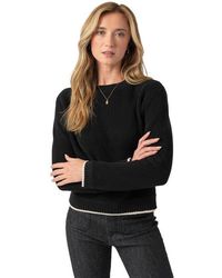 Saint + Sofia - Remy Crop Sweater - Lyst