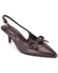 Nine West - Lyrical Slingback Pointed Toe Kitten Heel Pump - Lyst
