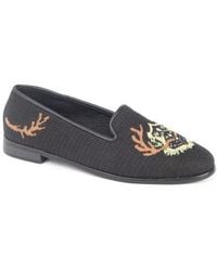 PAIGE - Antler Crest Needlepoint Loafer - Lyst