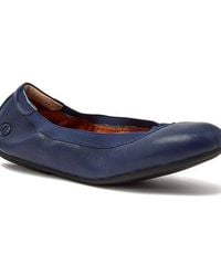 Lands' End - Comfort Elastic Slip On Ballet Flat Shoes - Lyst
