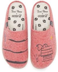 Toni Pons - X Snoopy Wool Blend Slipper - Lyst