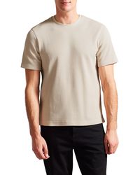 Ted Baker - Frute Waffle Knit T-shirt - Lyst