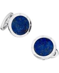 Jan Leslie - Rivet Etch Sterling Cufflinks - Lyst