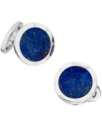 Jan Leslie - Rivet Etch Sterling Cufflinks - Lyst