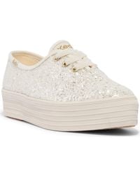 Keds - Point Glitter Platform Sneaker - Lyst