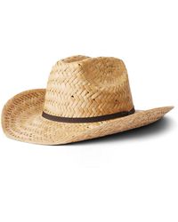 Brixton - Houston Straw Cowboy Hat - Lyst