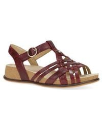 Dansko - Christa Slingback Platform Wedge Sandal - Lyst