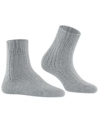 FALKE - Wool Blend Lounge Socks - Lyst