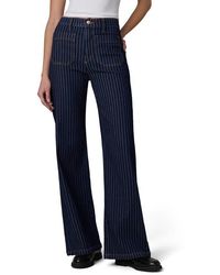 Joe's Jeans - The Mia High Waist Patch Pocket Wide Leg Jeans - Lyst