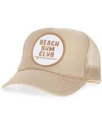Friday Feelin - Beach Bum Club Patch Trucker Hat - Lyst
