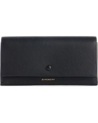 Givenchy - Day Grained Leather Continental Wallet - Lyst