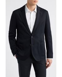 Emporio Armani - Textured Stretch Nylon Sport Coat - Lyst