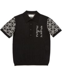 Honor The Gift - Jacquard Knit Pattern Polo Sweater - Lyst