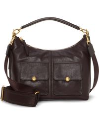 Vince Camuto - Carly Leather Shoulder Bag - Lyst
