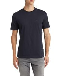 BOSS - Thompson Solid Crewneck T-shirt - Lyst