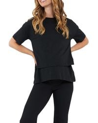 Ripe Maternity - Claud Cotton Blend Maternity/Nursing T-Shirt - Lyst