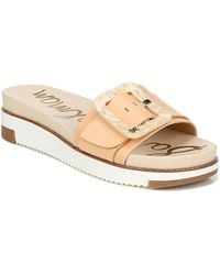 sam edelman wendi platform slide sandal