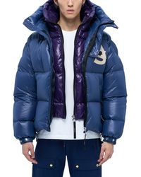 Alpha Style - Kudu Hooded Puffer Down Jacket - Lyst