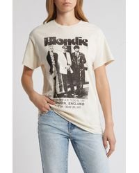 THE VINYL ICONS - Blondie London Cotton Graphic T-shirt - Lyst