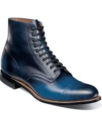 Stacy Adams - Madison Cap Toe Lace Up Boot - Lyst