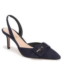 Veronica Beard - Lenora Leather Slingback Pump - Lyst