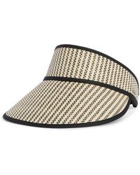 Brixton - Newport Straw Visor - Lyst