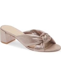 Stuart Weitzman - Soplaya Block Slide 50 Sandal - Lyst
