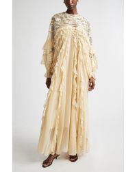 Zimmermann - Rebellion Silk Lace Maxi Dress - Lyst