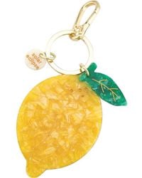 Solar Eclipse - Hand Painted Lemon Key Chain Bag Charm - Lyst