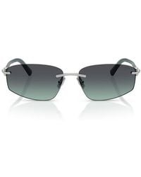 Tiffany & Co. - 59Mm Irregular Rectangular Sunglasses - Lyst