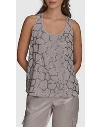 Donna Karan - Sequin Tank - Lyst