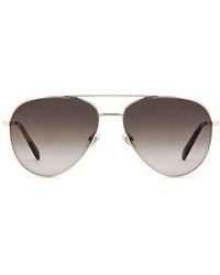 Fossil - 60Mm Pilot Sunglasses - Lyst
