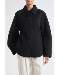 Rohe - Double Faced Wool & Cashmere Sculptural Jacket - Lyst