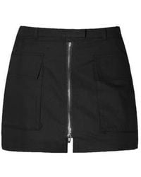 Blvck Paris - Blvck Zipped Skirt - Lyst