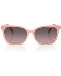 Ralph - 56Mm Gradient Square Sunglasses - Lyst