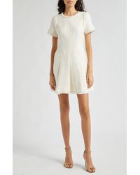 Cinq À Sept - Nova Tweed Fit & Flare Dress - Lyst
