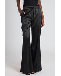 パンツ TOM FORD Cargo silk pants Black TOM FORD high-waisted straight-leg Silk Trousers | Black