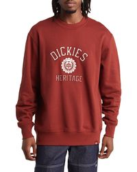 Dickies - Oxford Logo Appliqué Crewneck Sweatshirt - Lyst